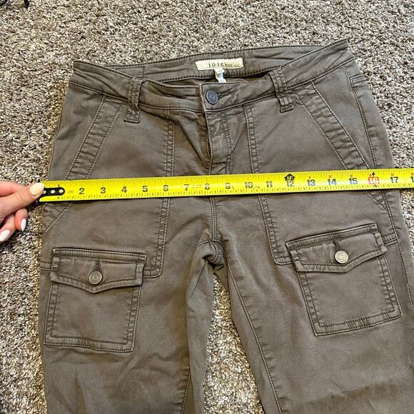 JOIE Women's So Real Skinny Cargo Stretch Zip Ankle Pant Size 28 - Picture 4 of 9